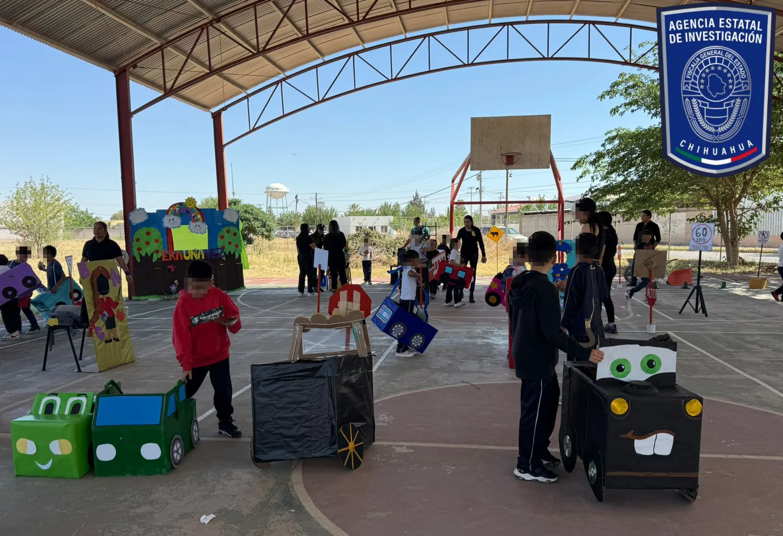 Fiscalía y UPN realizan ludoteca para niños en escuela primaria de Nuevo Casas Grandes - imagen 3