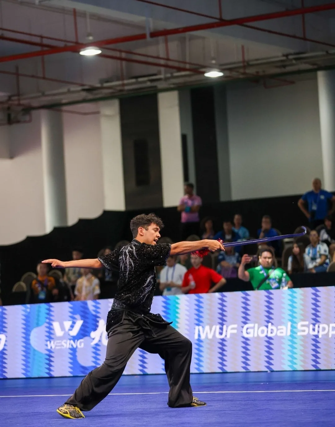 Raúl Rubio, el juarense convocado por segunda vez a la Copa Mundial de Wushu en China