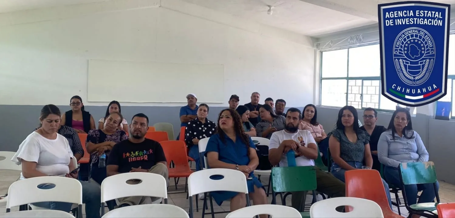GOECHI lleva jornada de prevención del delito a secundaria de Villa López, Chihuahua - imagen 1