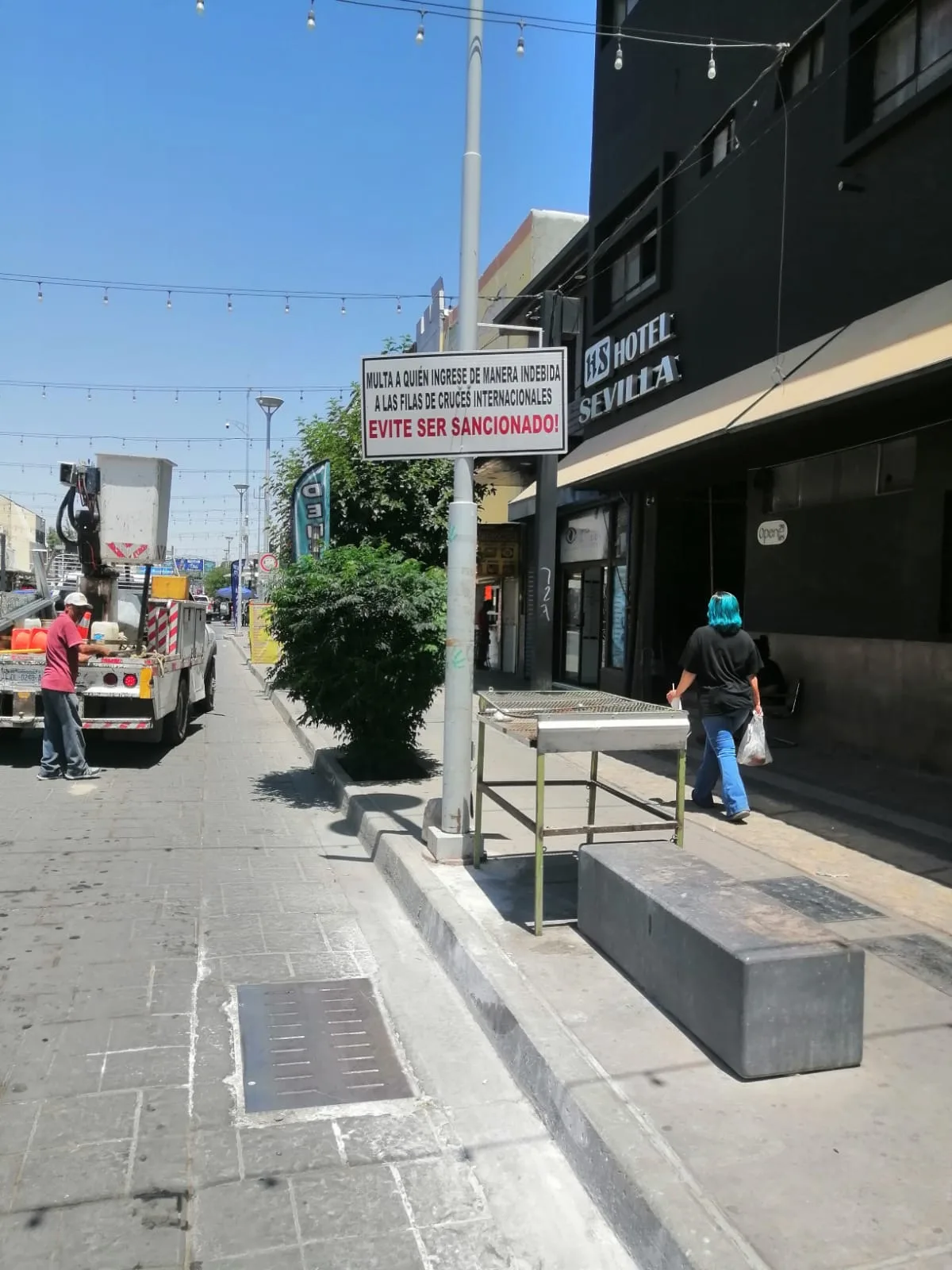 Pintura y señalización vial avanzan en avenidas clave de Ciudad Juárez - imagen 3