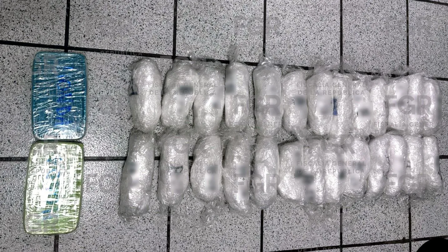 Detienen a hombre con más de 45 kilos de fentanilo, metanfetamina y heroína en Opodepe, Sonora - imagen 6