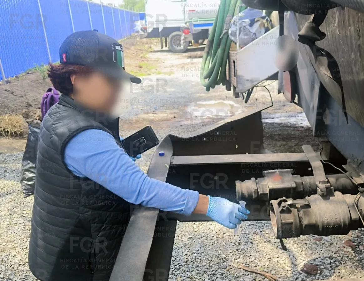 FGR catea predio en Teotihuacán por extracción ilegal de agua y asegura 10 pipas y un pozo clandestino - imagen 6