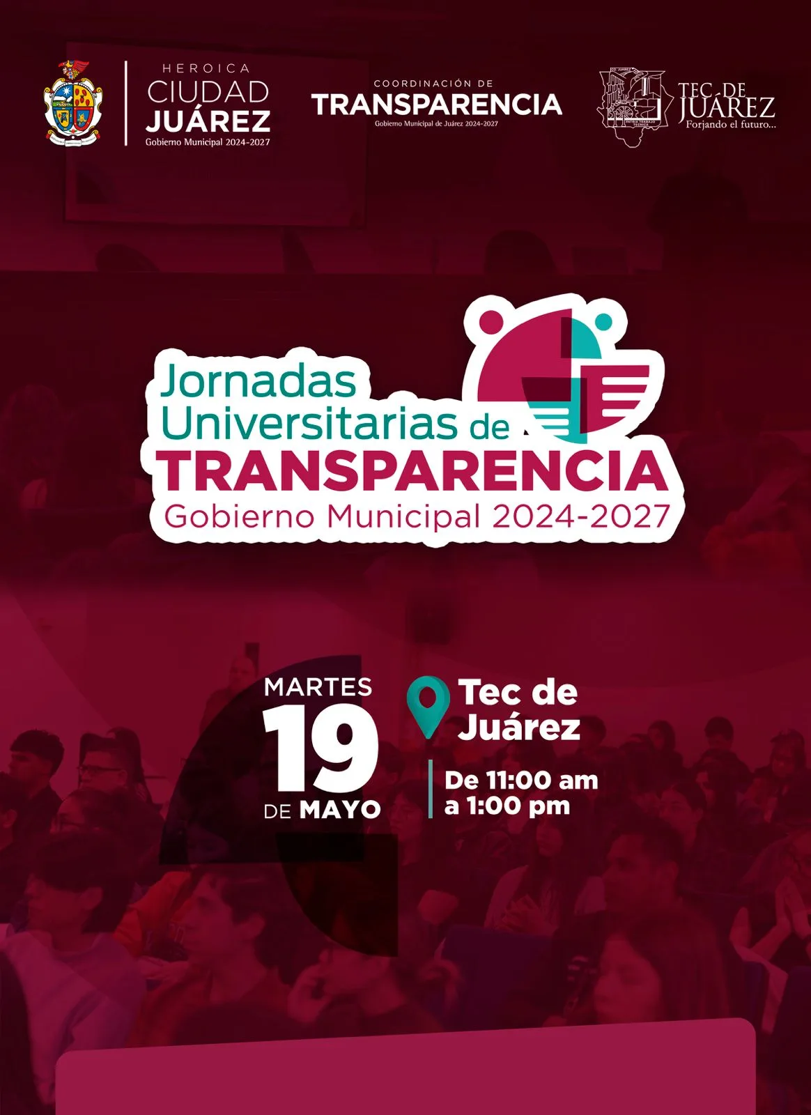 Jornadas de Transparencia en el Tec de Juárez: acceso a la información y datos personales en el centro del debate