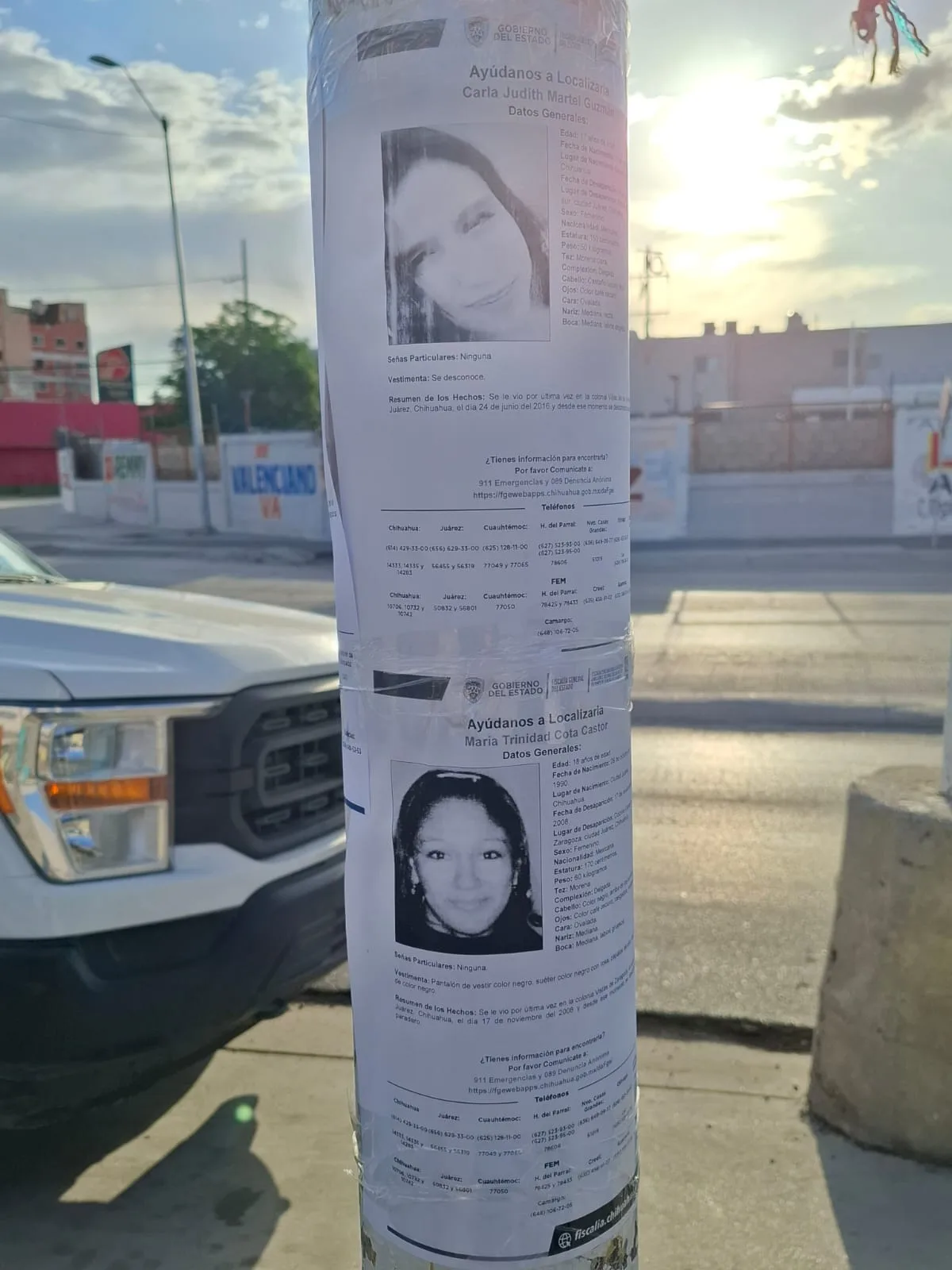 Fiscalía pega pesquisas en Ciudad Juárez para localizar a cuatro mujeres desaparecidas - imagen 3