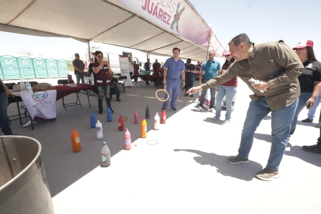Niñas y niños participan en actividades recreativas durante Cruzada por la Paz en Ciudad Juárez - imagen 20