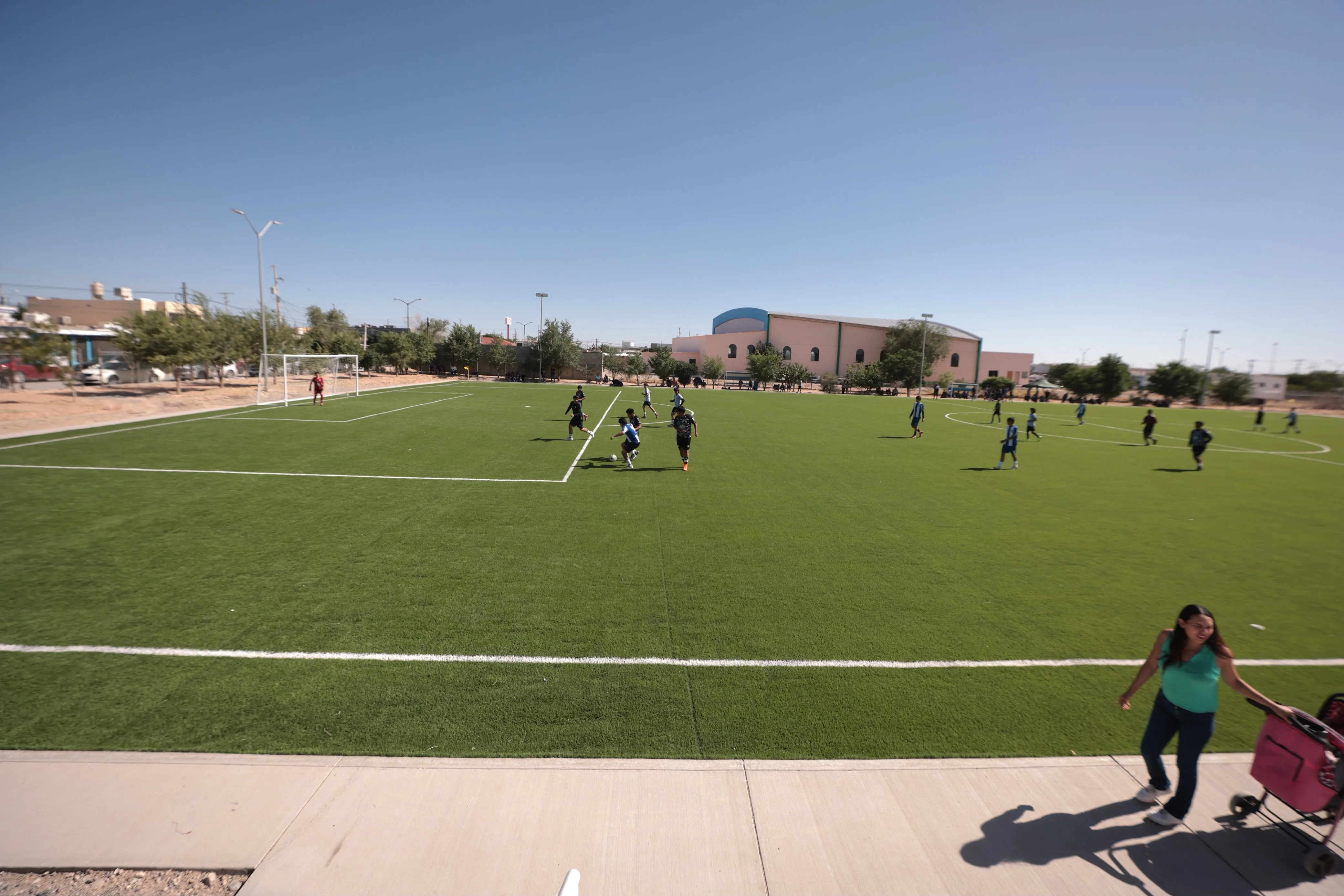 Inauguran nueva cancha de pasto sintético para Tuzos CECAF en Ciudad Juárez - imagen 14