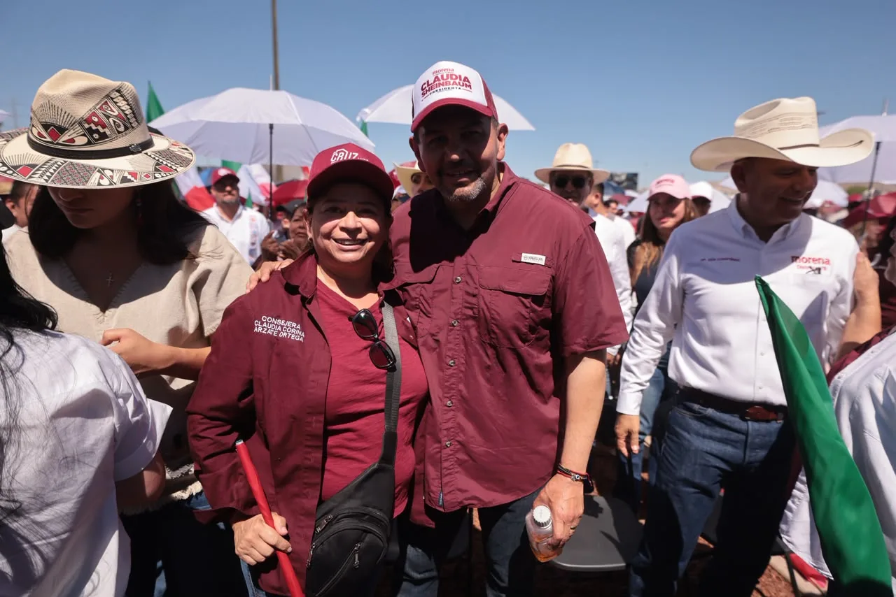 Cruz Pérez Cuéllar respalda a Claudia Sheinbaum en evento en Plaza de la Mexicanidad - imagen 3