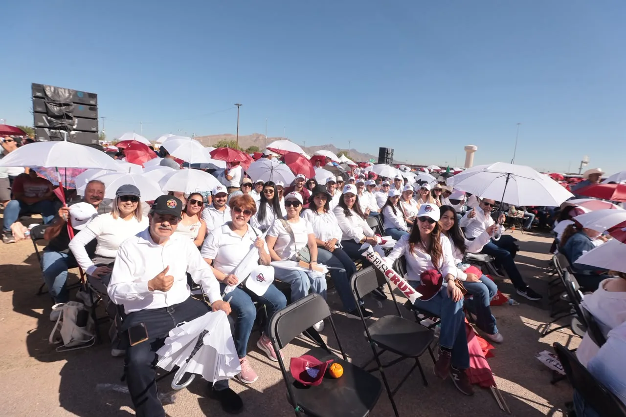 Cruz Pérez Cuéllar respalda a Claudia Sheinbaum en evento en Plaza de la Mexicanidad - imagen 18