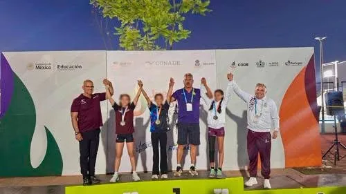 Yareli Acosta Galván logra bicampeonato nacional en tetratlón en Guadalajara 2026
