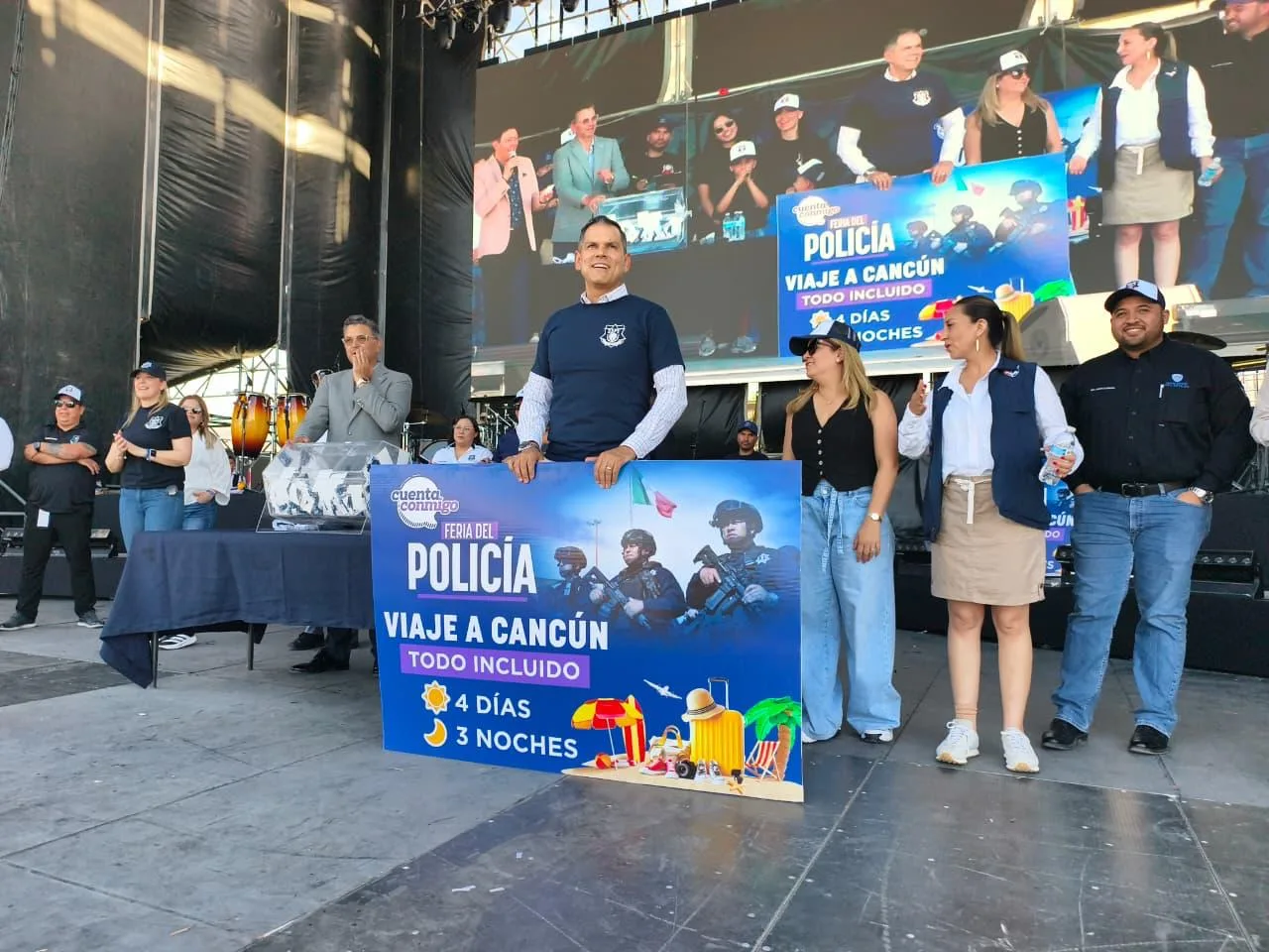 Gilberto Loya encabeza el arranque de la Feria del Policía 2026 en Chihuahua