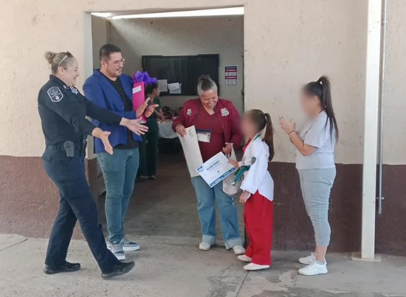 SSPE apoya a hija de una interna del CERESO Femenil de Aquiles Serdán para competir en torneo de taekwondo