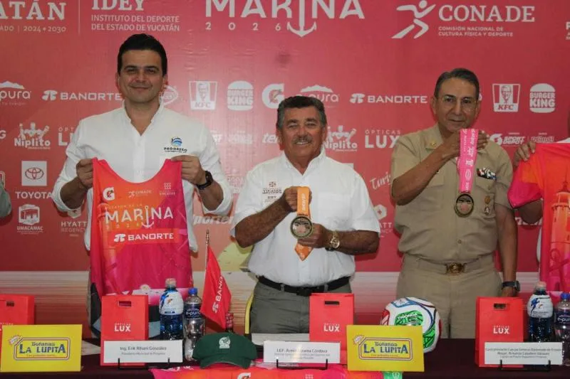 Maratón de la Marina 2026 mantendrá ruta hacia Progreso pese a obras en puentes