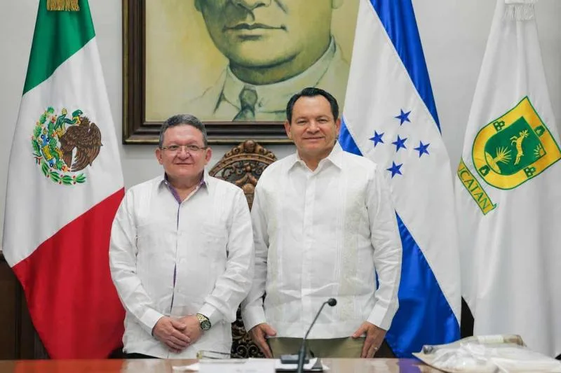 Yucatán y Honduras fortalecen cooperación en turismo, cultura y comercio