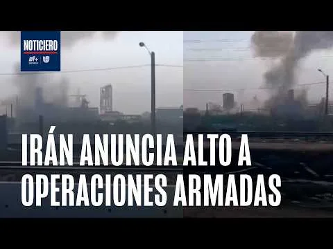 Irán suspende ataques contra Israel tras daños en planta petroquímica por bombardeo israelí