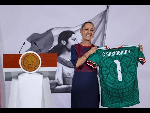 Claudia Sheinbaum y Femexfut presentan plan para formación de futbolistas en México