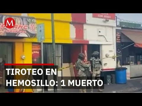 Oficial de policía muere tras emboscada en Hermosillo durante atención a reporte armado