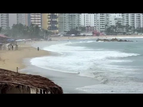 Alerta Roja en Acapulco por la Tormenta Tropical Boris que se Acerca a Guerrero