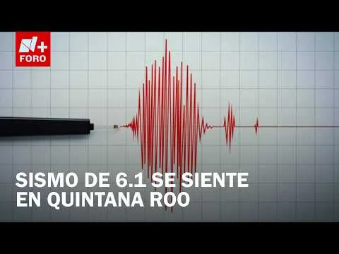Sismo con epicentro en Cuba se percibe en Cancún y Quintana Roo sin daños reportados