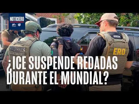 ICE priorizará seguridad en la Copa del Mundo y suspende redadas migratorias en EE.UU.