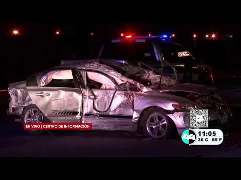 Accidente en Ciudad Juárez deja un muerto y dos jóvenes heridos de gravedad
