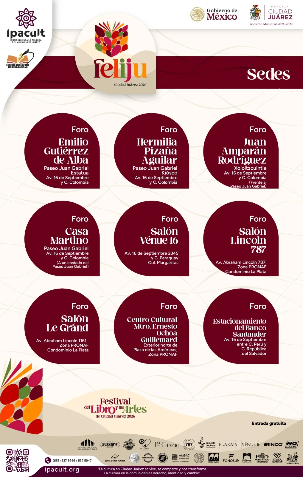 Arranca en Ciudad Juárez el Primer Festival del Libro y las Artes 2026 - imagen 1