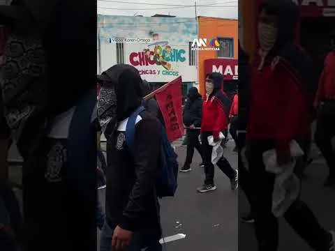 Mitin de la CNTE en Calzada de Tlalpan provoca afectaciones viales en CDMX