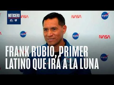 Astronauta hispano Frank Rubio participará en la misión lunar Artemis III de la NASA