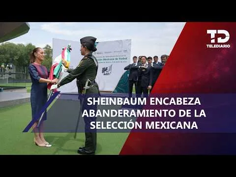 México recibe el abanderamiento oficial de la Selección Nacional antes del Mundial 2026