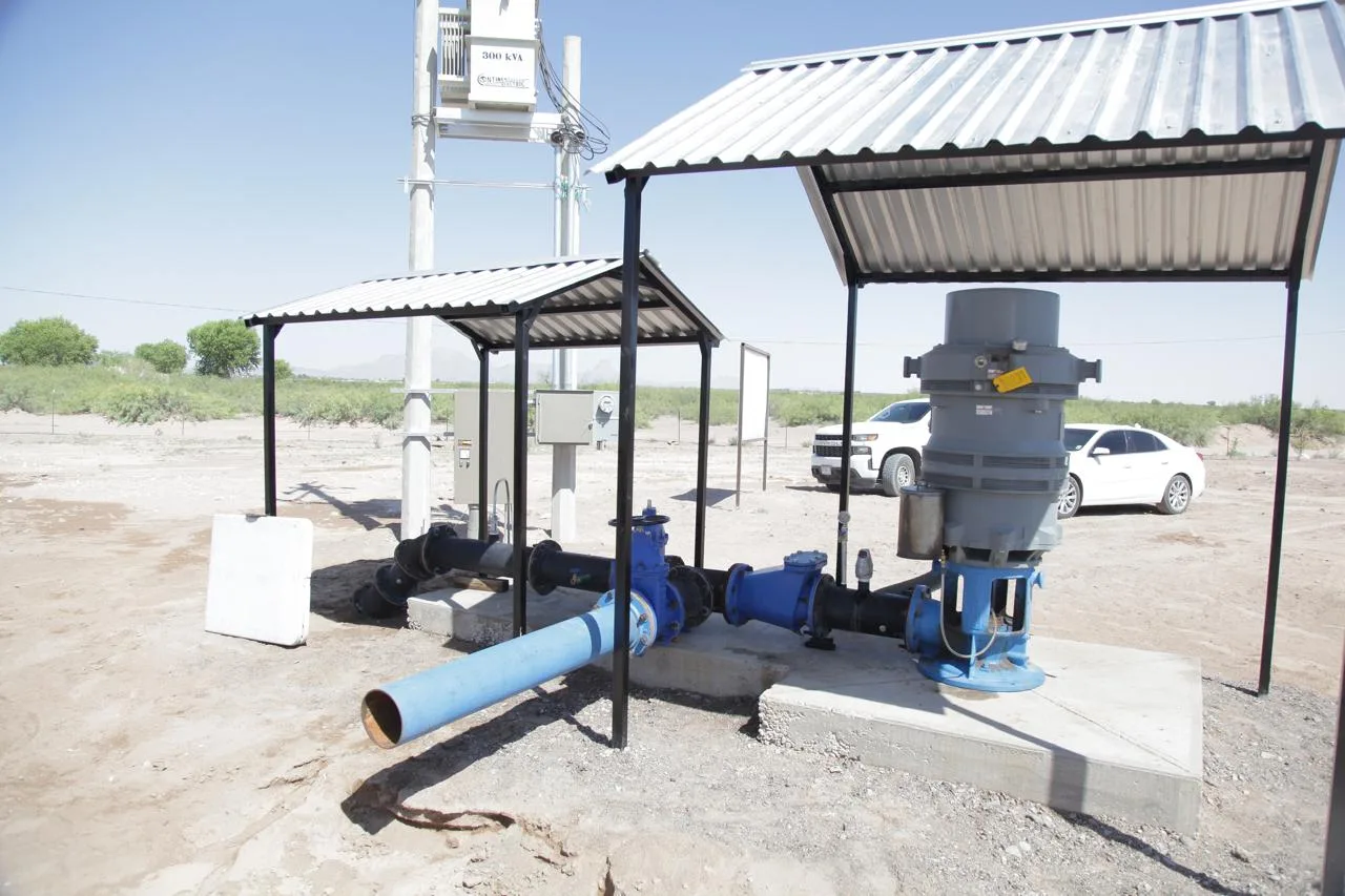 Entregan nuevo pozo de agua potable en Ahumada para más de 12 mil habitantes