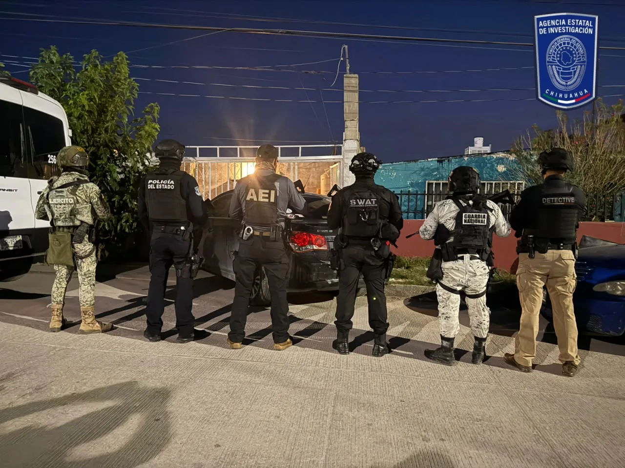 Operativo conjunto en Ciudad Juárez deja 15 detenidos y aseguramiento de armas y drogas