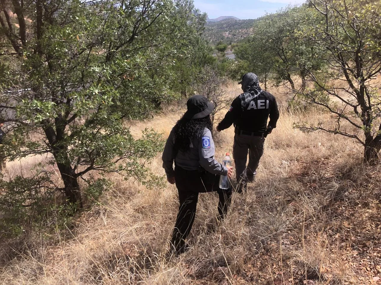 Localizan restos óseos en operativo de búsqueda en la carretera Parral-Guadalupe y Calvo - imagen 2