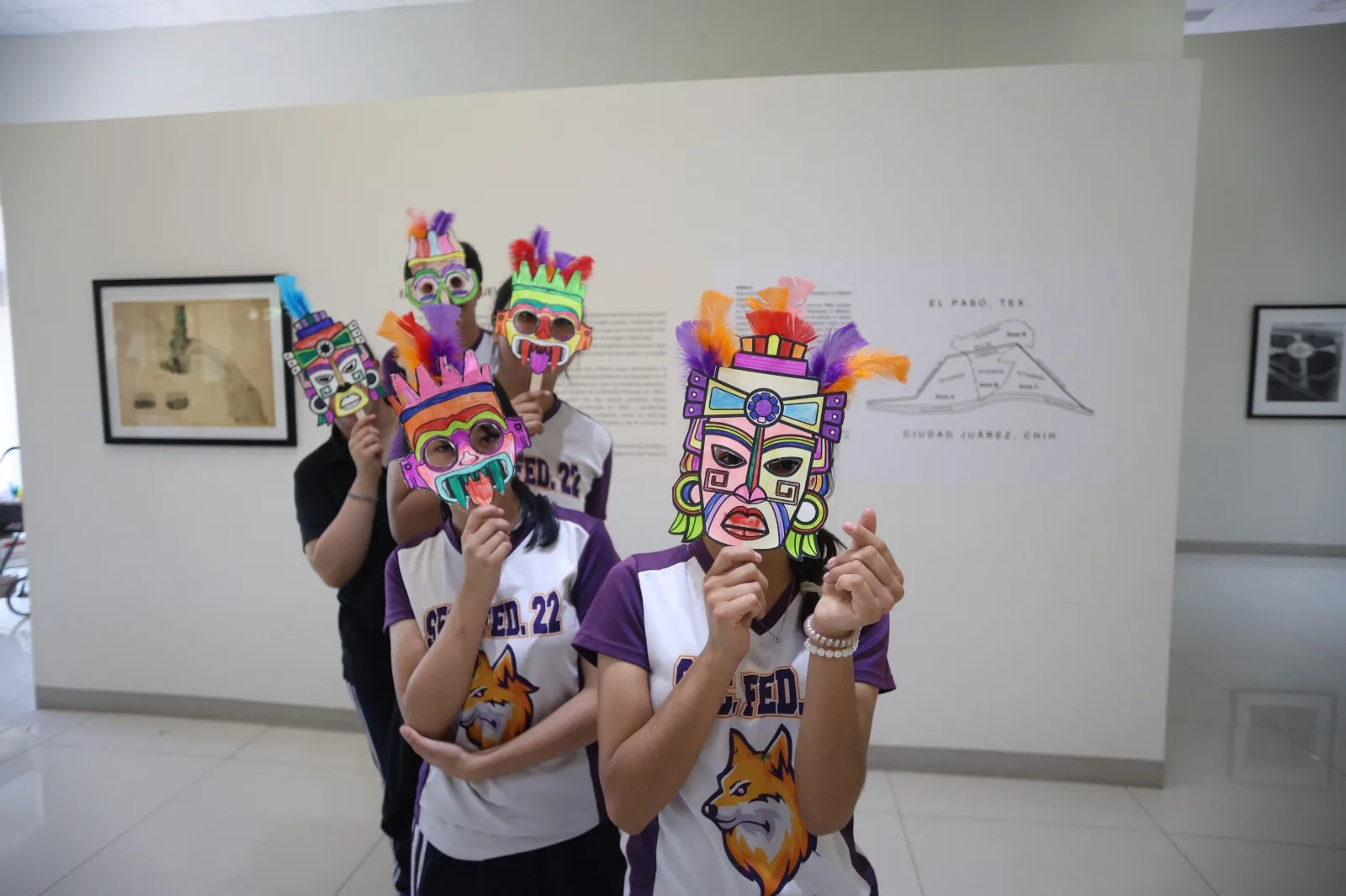 Estudiantes de secundaria visitan el Museo de Arqueología e Historia de El Chamizal en Juárez - imagen 2