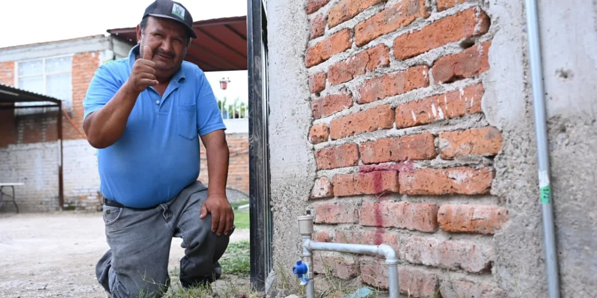 Irapuato impulsa acceso a agua potable en comunidad La Soledad con inversión de más de 300 mil pesos