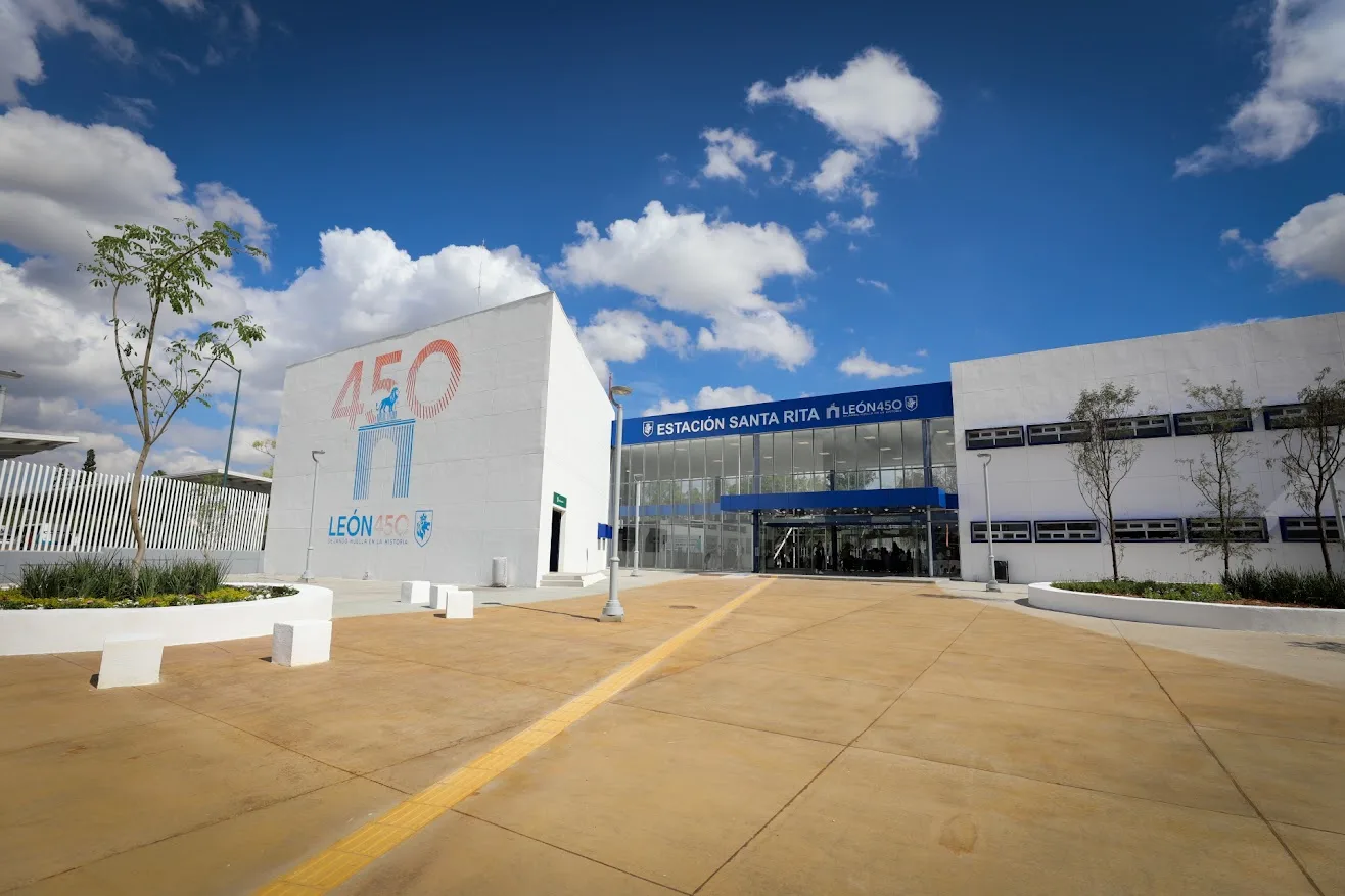 Inauguran en León la estación Santa Rita León 450, un avance en movilidad, inclusión y espacios deportivos